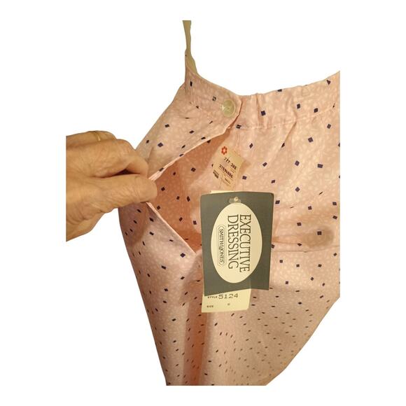 Executive Dressing Smith & Jones Petite Vintage Pink Skirt Set Union Made Size 8 - Picture 10 of 12